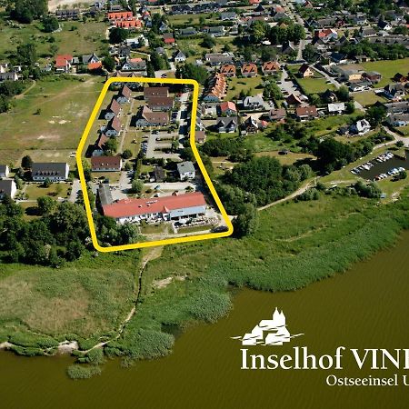 ホテル Inselhof Vineta ツェンピン エクステリア 写真