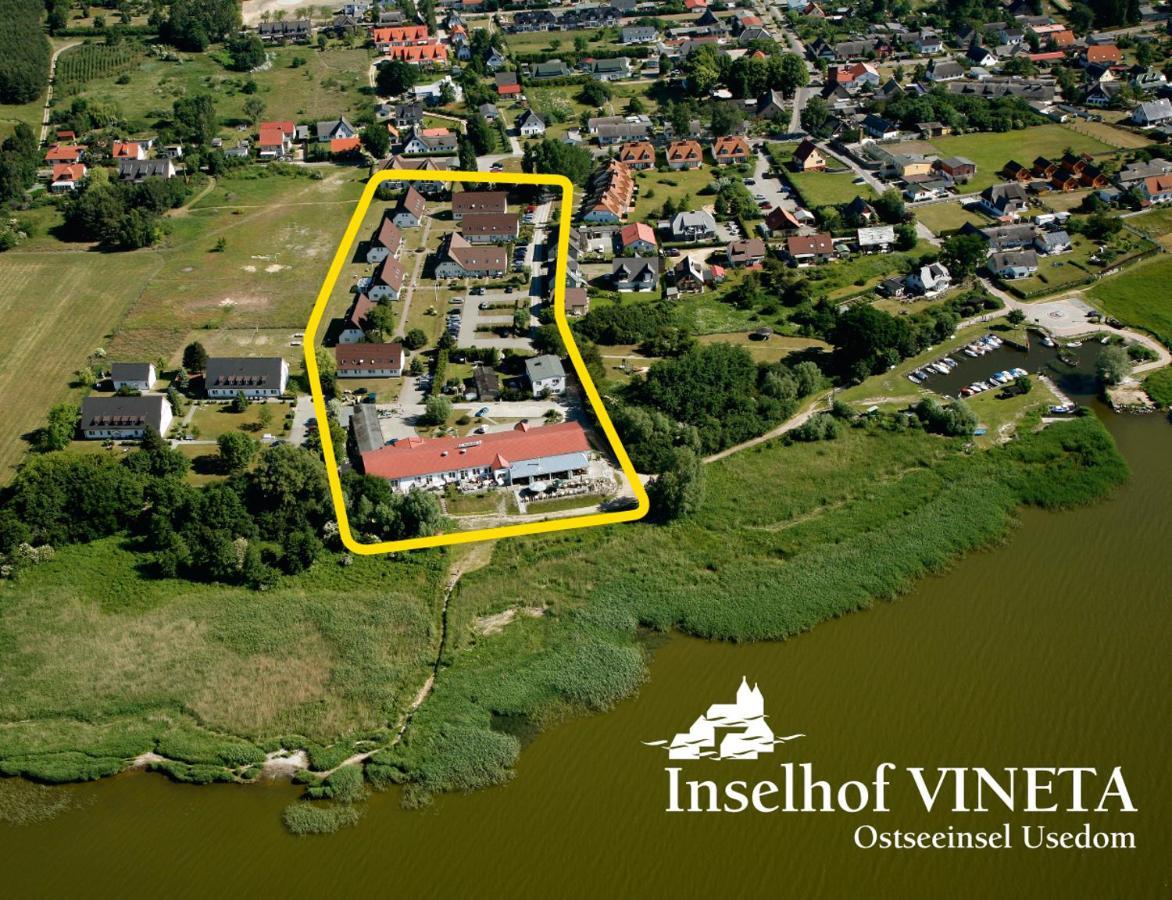 ホテル Inselhof Vineta ツェンピン エクステリア 写真